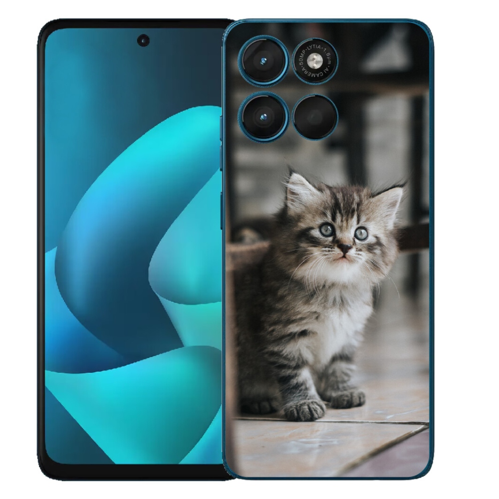 mmCase gél tok a Motorola Moto G57 Power-hez – cica