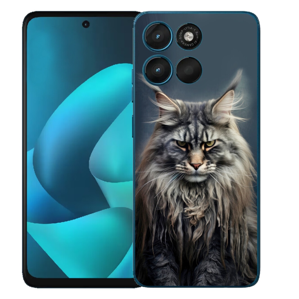 mmCase géltok a Motorola Moto G57 Power-hez – macskás mintázat 4