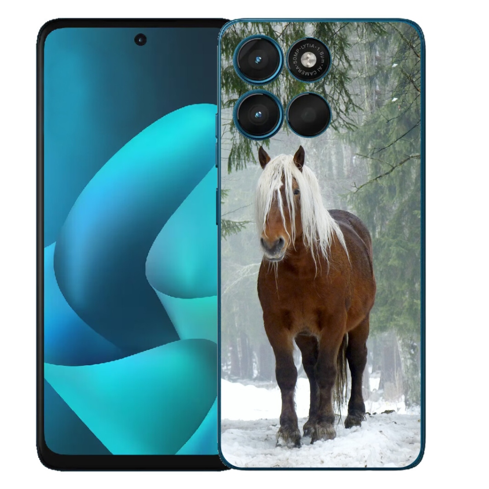 mmCase géltok a Motorola Moto G57 Power-hez – ló az erdőben