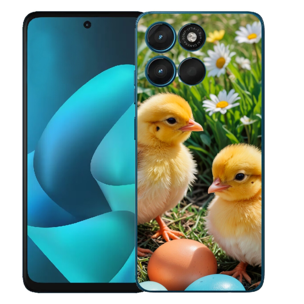 mmCase gél tok a Motorola Moto G57 Power-hez – csibék