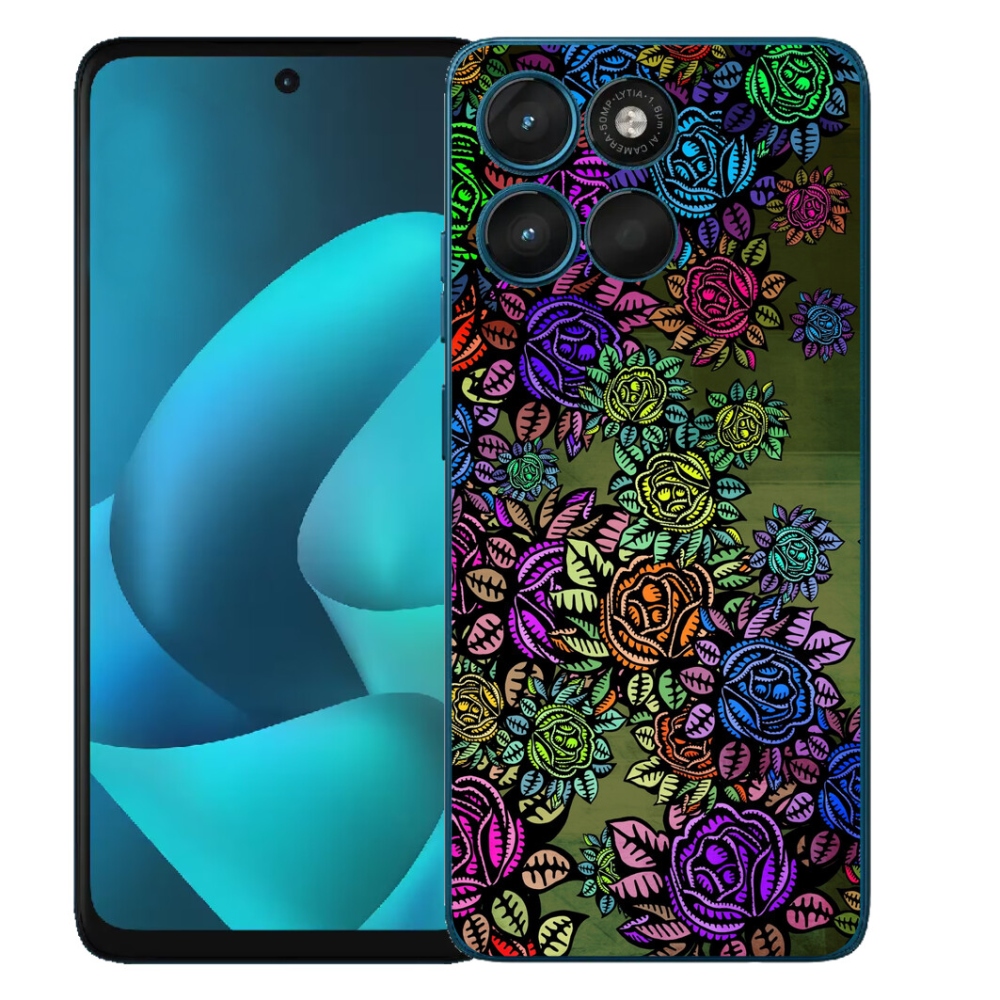 mmCase géltok a Motorola Moto G57 Powerhez – virágok 6