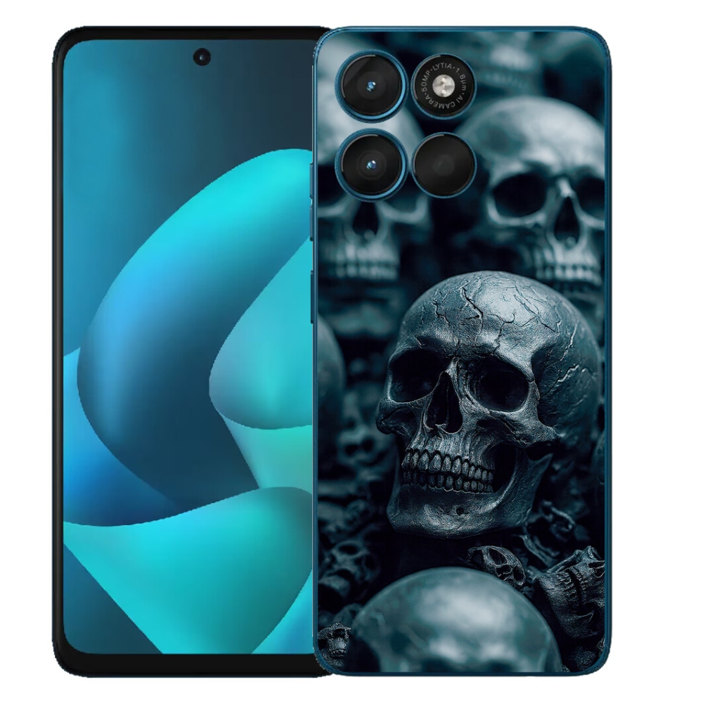 mmCase gél tok a Motorola Moto G57 Power-hez – koponya 2