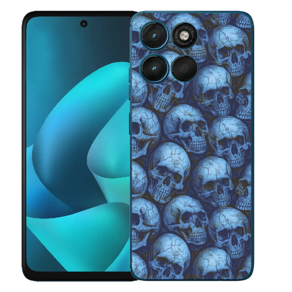 mmCase géltok a Motorola Moto G57 Power-hez – koponyák