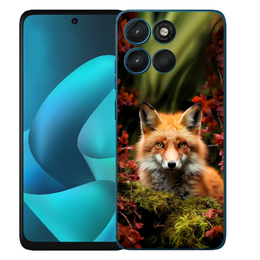 mmCase géltok a Motorola Moto G57 Power-hez – róka az erdőben