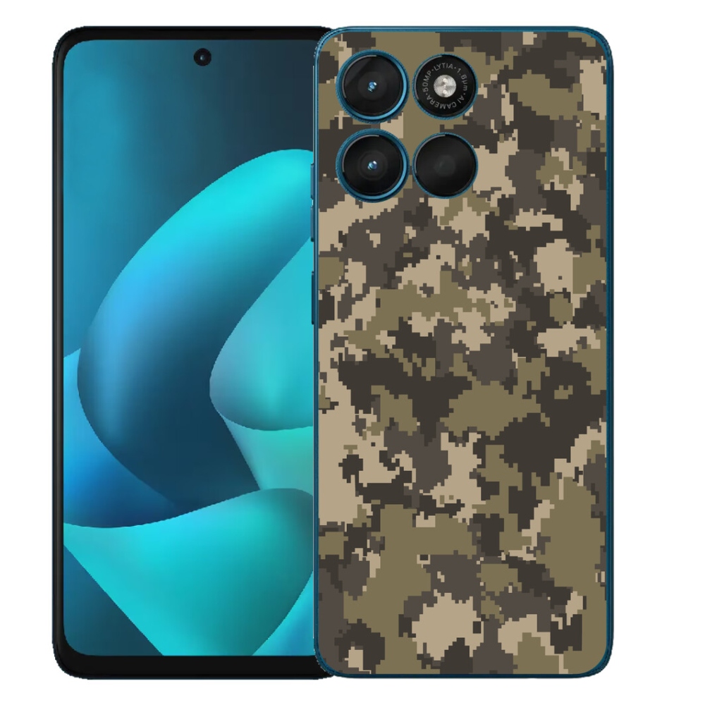 mmCase gél tok a Motorola Moto G57 Power-hez – terepmintás 12