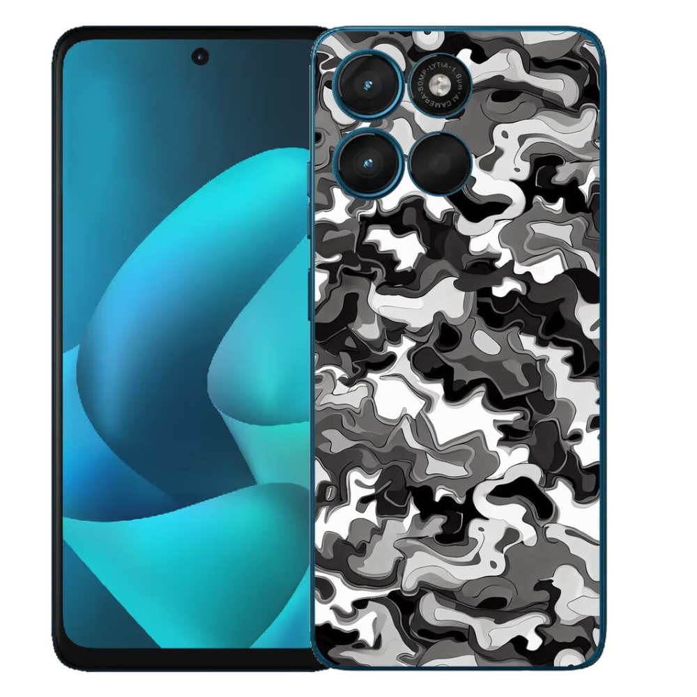 mmCase gél tok a Motorola Moto G57 Power-hez – terepmintás 3