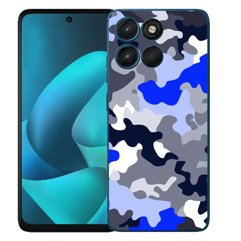 mmCase gél tok a Motorola Moto G57 Power-hez – kamuflázs mintás 8