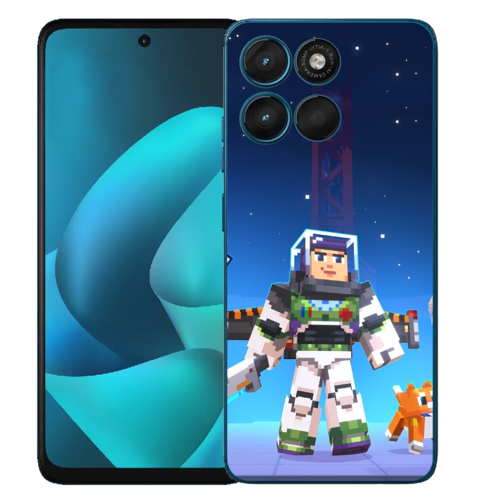 mmCase géltok a Motorola Moto G57 Power készülékhez – Minecraft 2