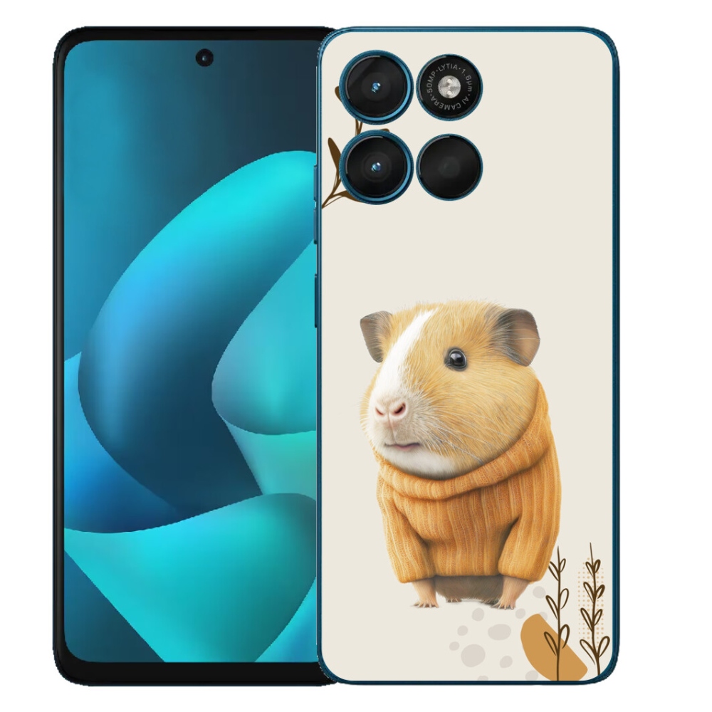 mmCase gél tok a Motorola Moto G57 Power-hez – pulóveres tengerimalac