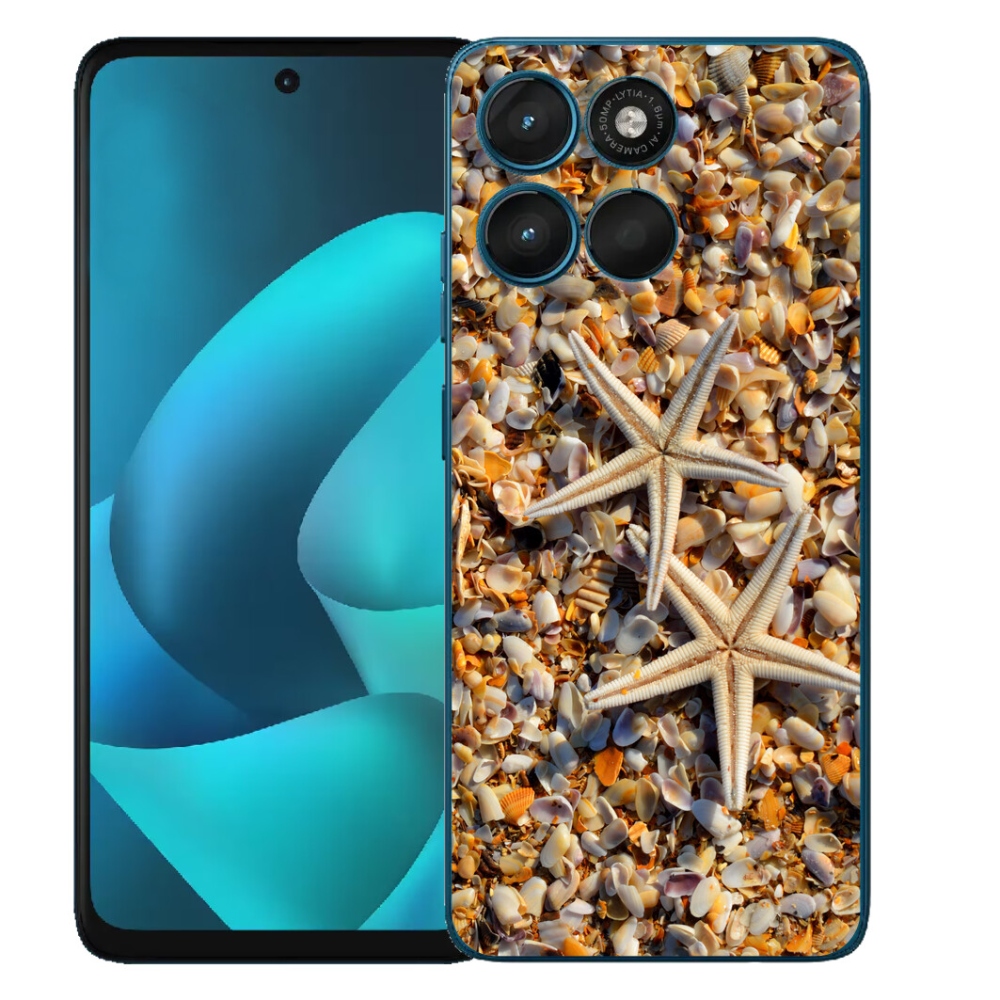 mmCase gélhuzat a Motorola Moto G57 Power-hez – tengeri csillagok