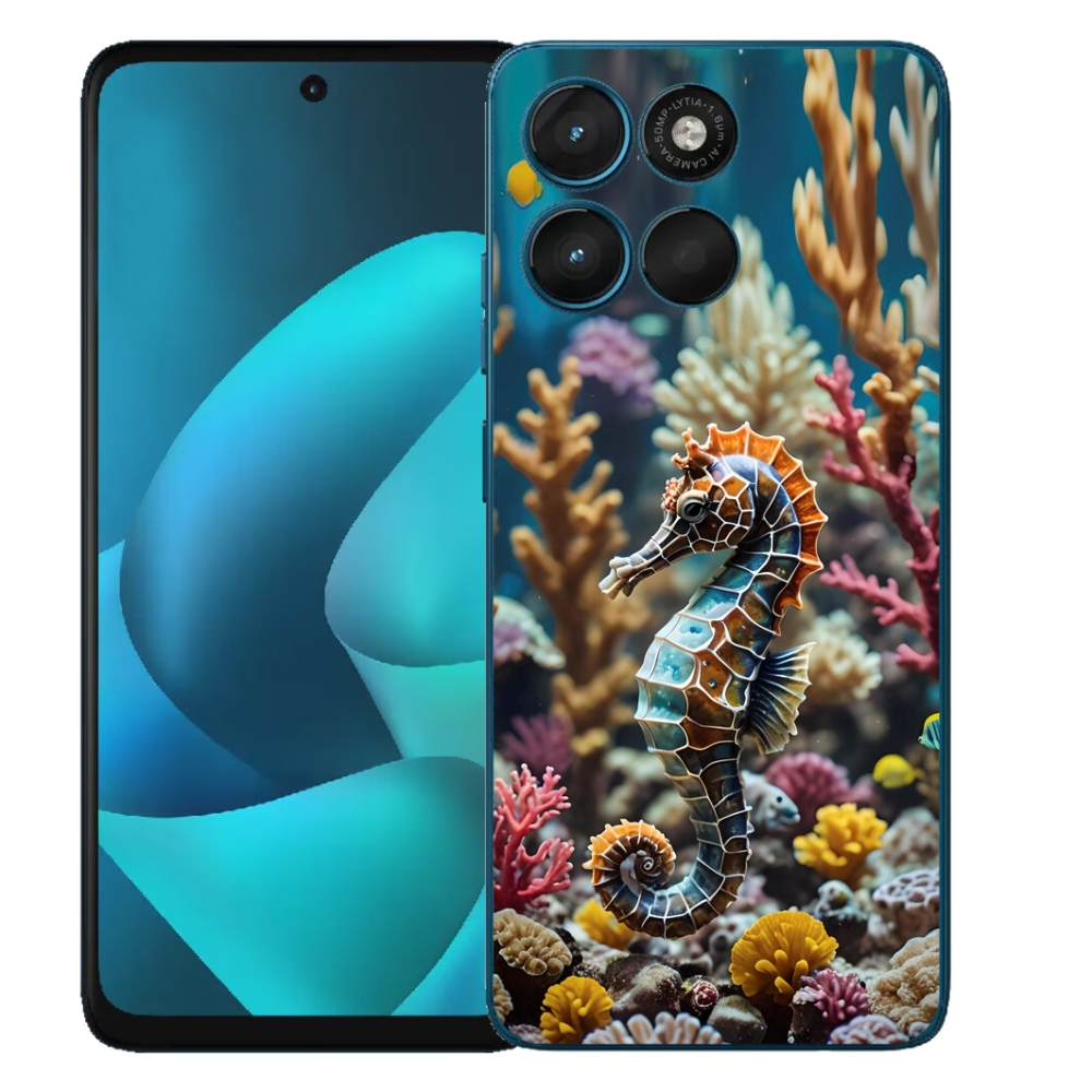 mmCase gél tok a Motorola Moto G57 Power-hez – tengeri csikóhal 2
