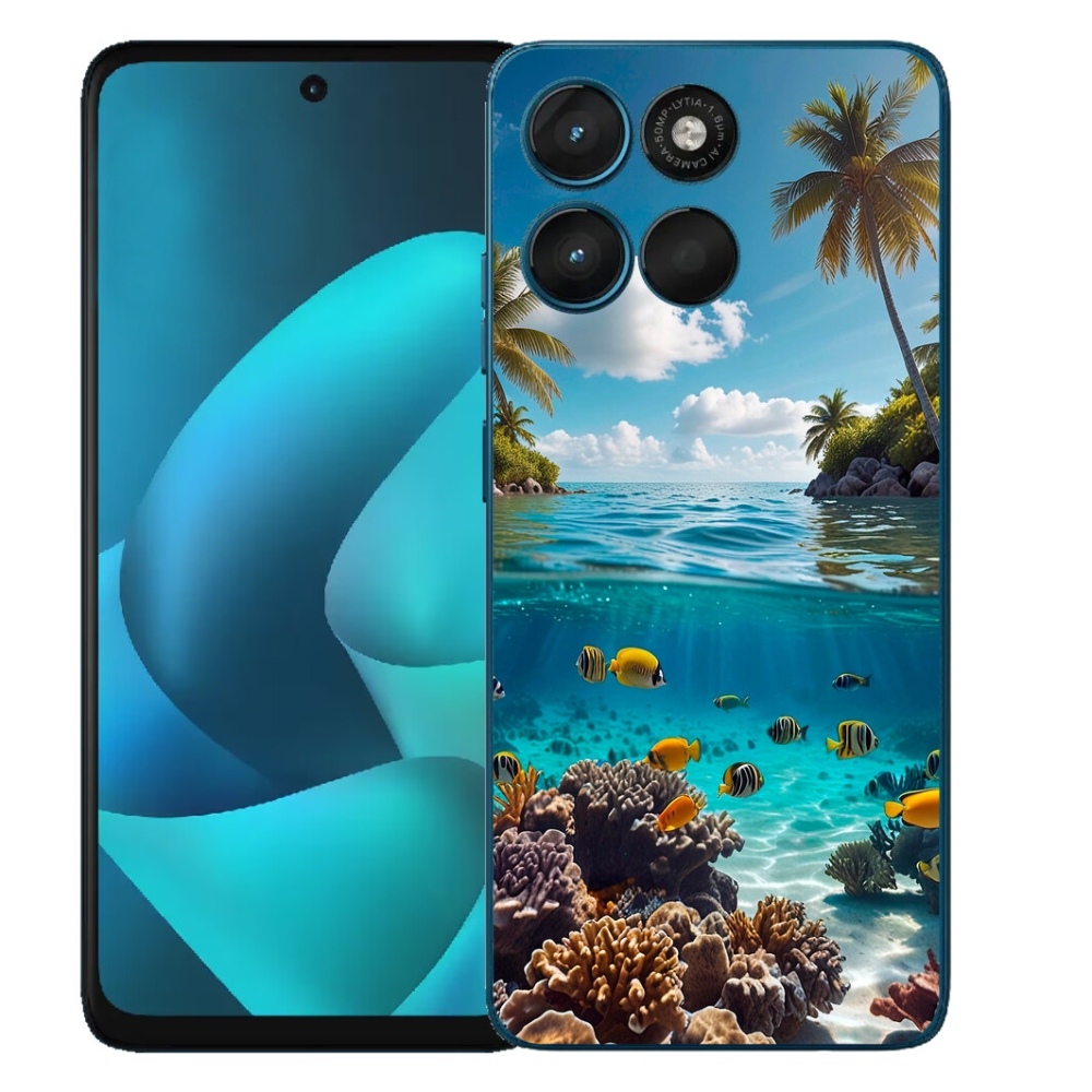 mmCase gélhuzat a Motorola Moto G57 Power-hez – Tengeri világ 4