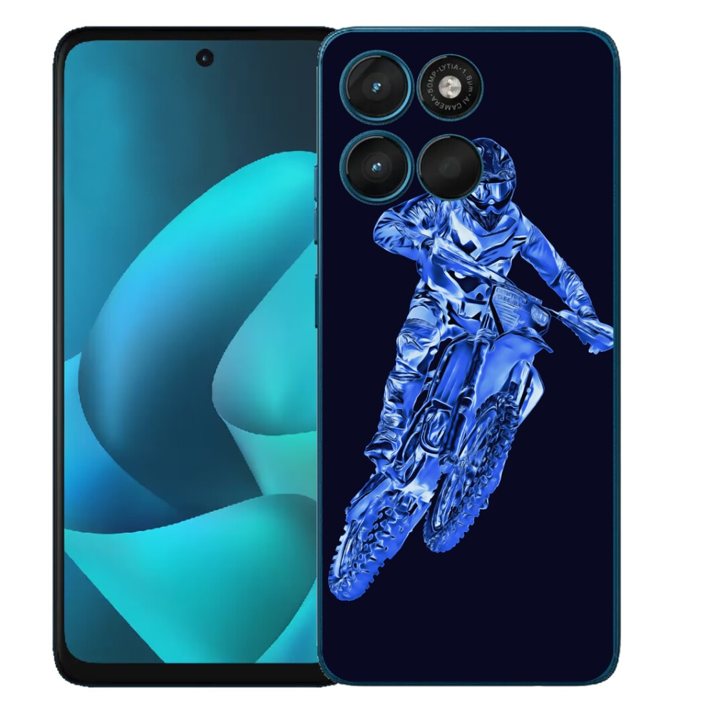 mmCase gélhuzat a Motorola Moto G57 Power-hez – motocross 1