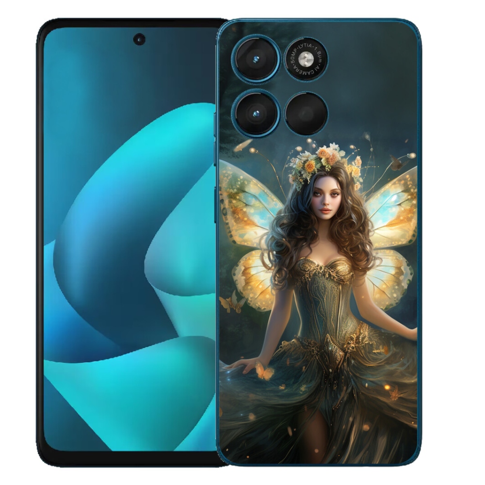mmCase géltok a Motorola Moto G57 Power-hez – pillangós nő