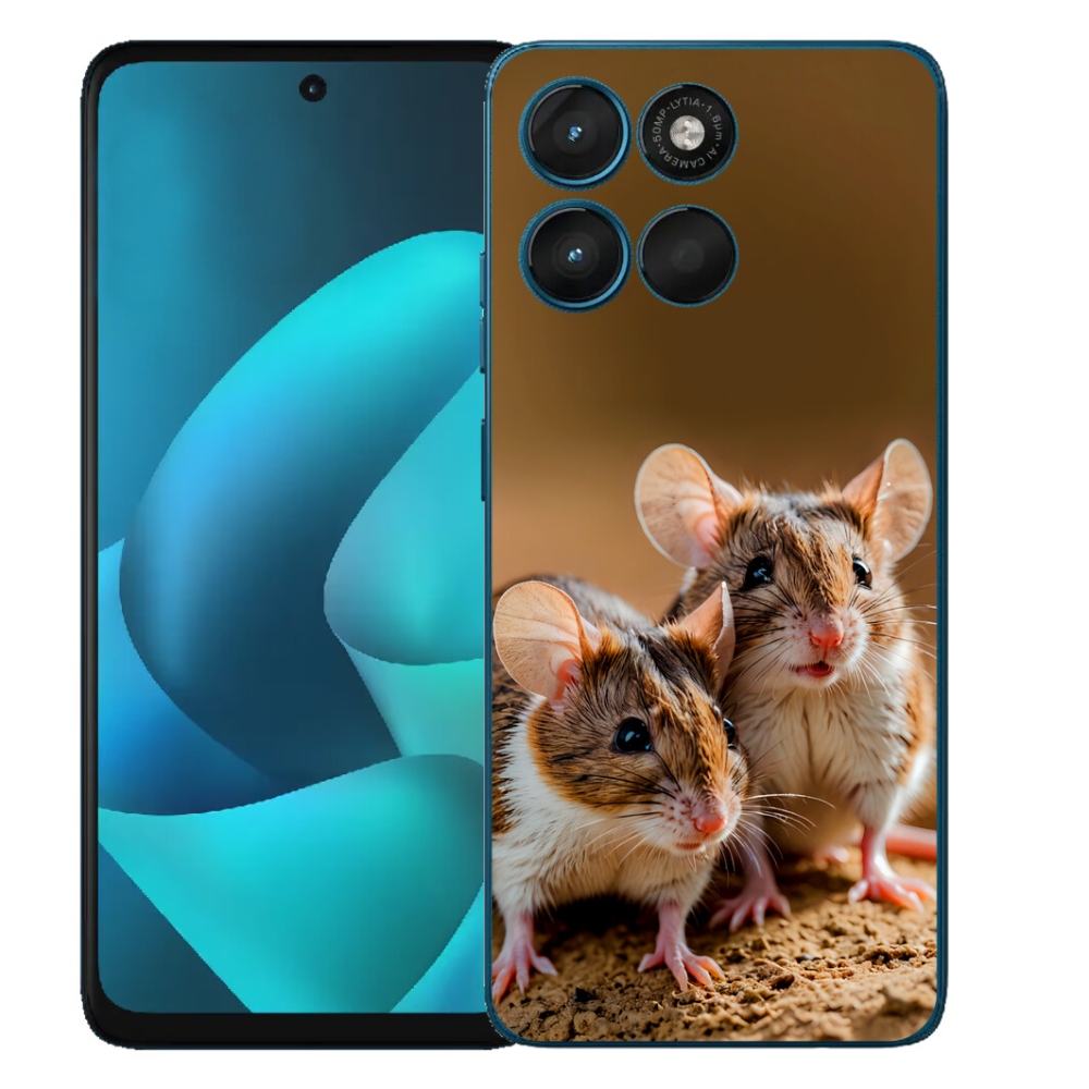 mmCase gélhuzat a Motorola Moto G57 Power-hez – egérpár
