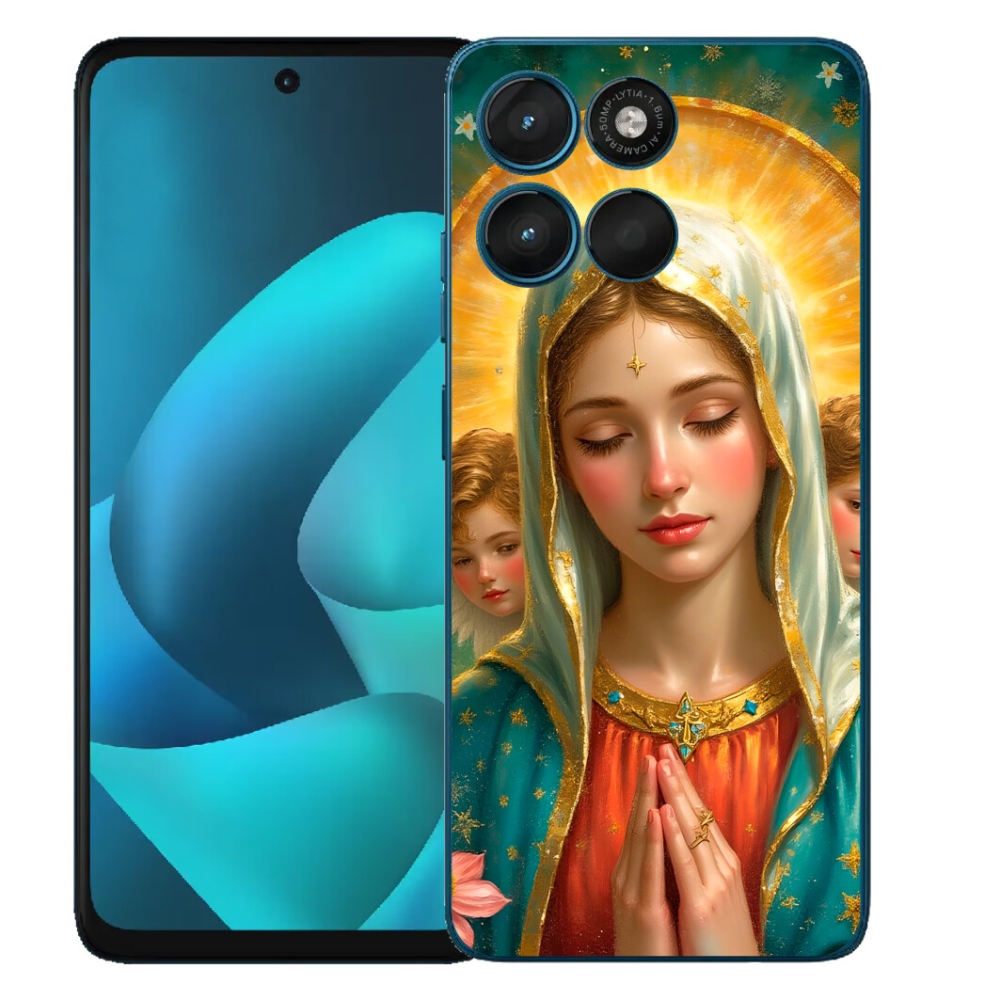 mmCase gél tok a Motorola Moto G57 Power-hez – vallási motívum 3