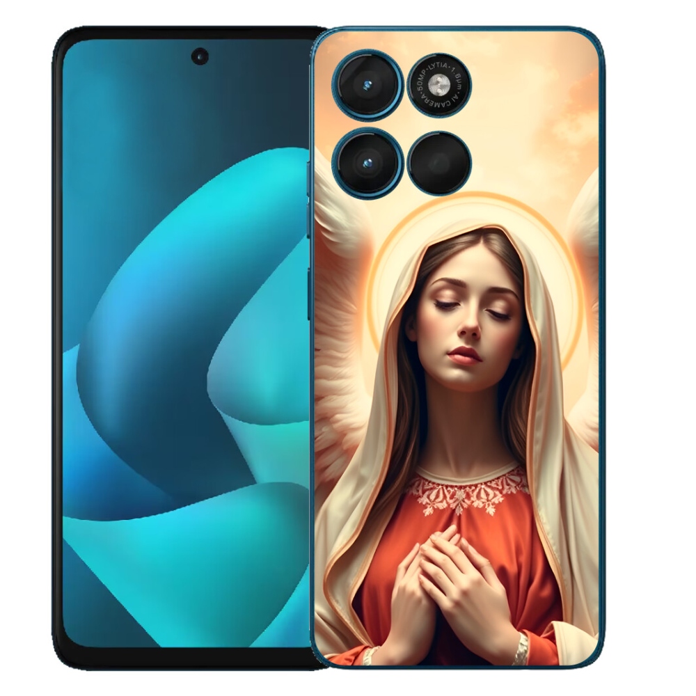 mmCase gél tok a Motorola Moto G57 Power-hez – vallási motívummal