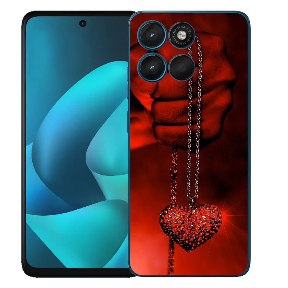 mmCase gél tok a Motorola Moto G57 Power-hez – nyaklánc