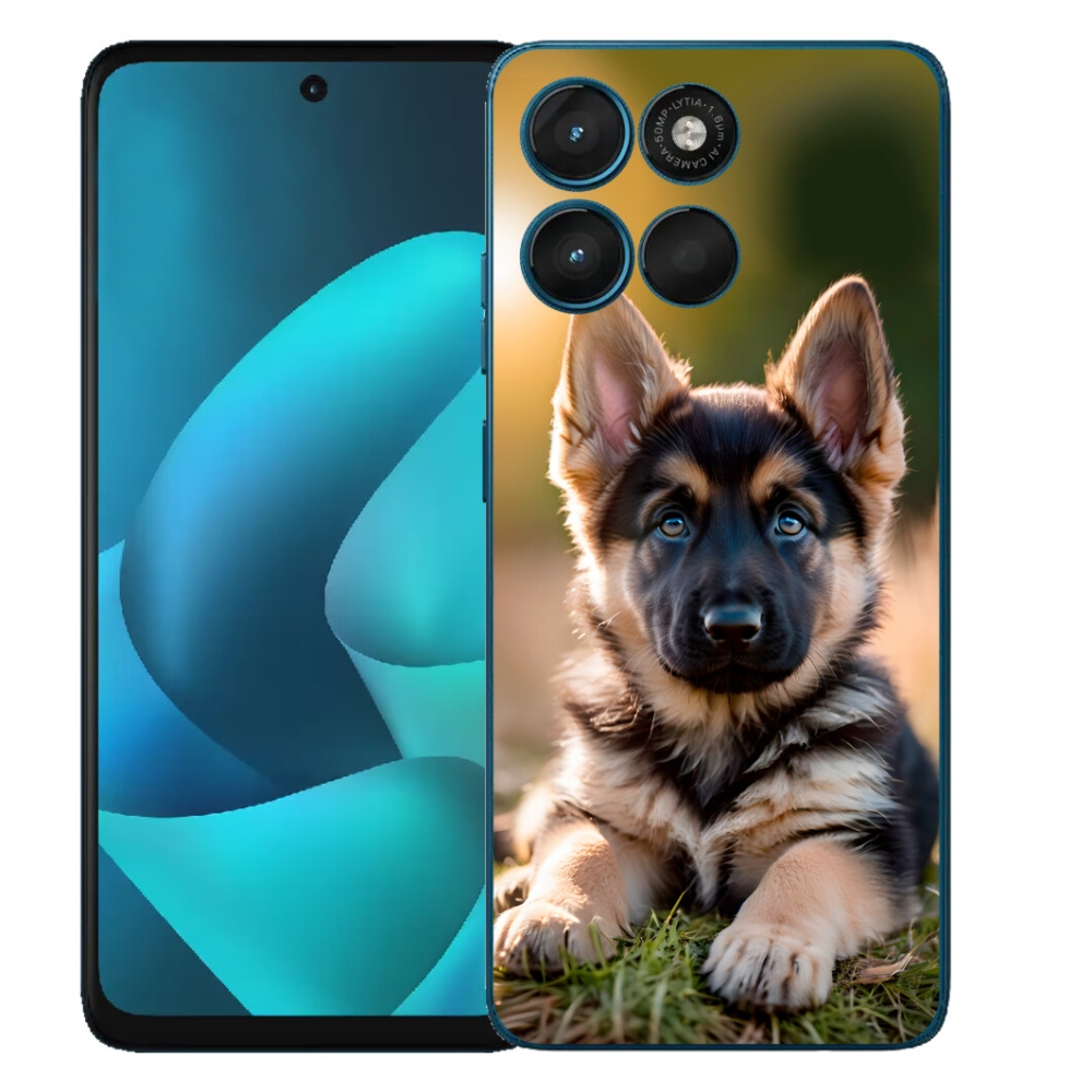 mmCase géltok a Motorola Moto G57 Power-hez – német juhászkutya a természetben