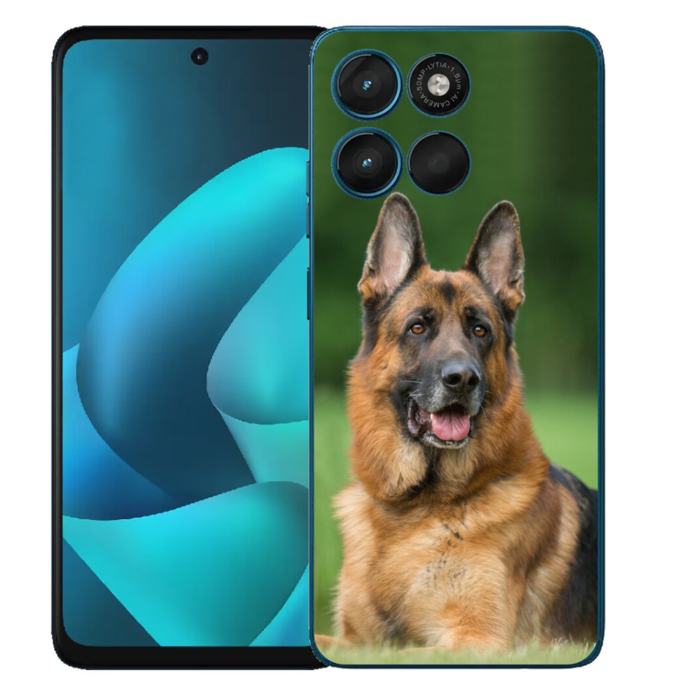 mmCase gél tok a Motorola Moto G57 Power-hez – német juhászkutya
