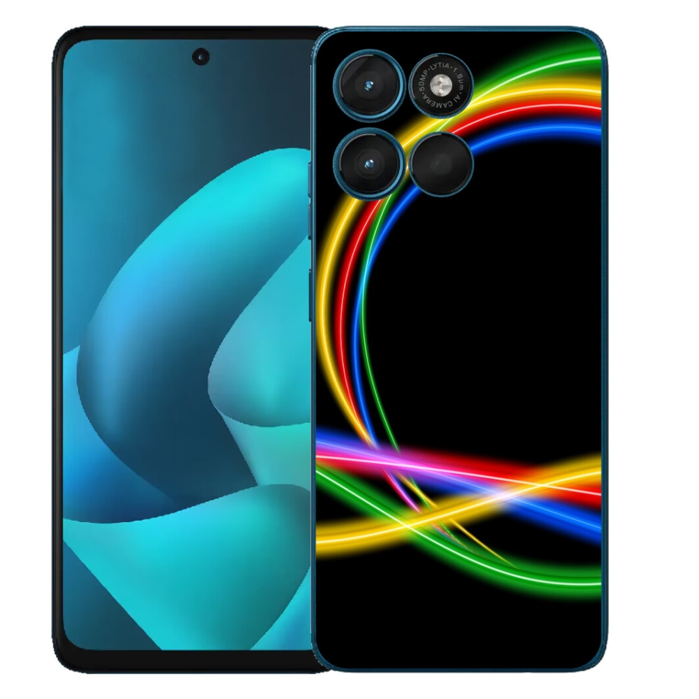 mmCase gélhuzat a Motorola Moto G57 Power-hez – neonkörök