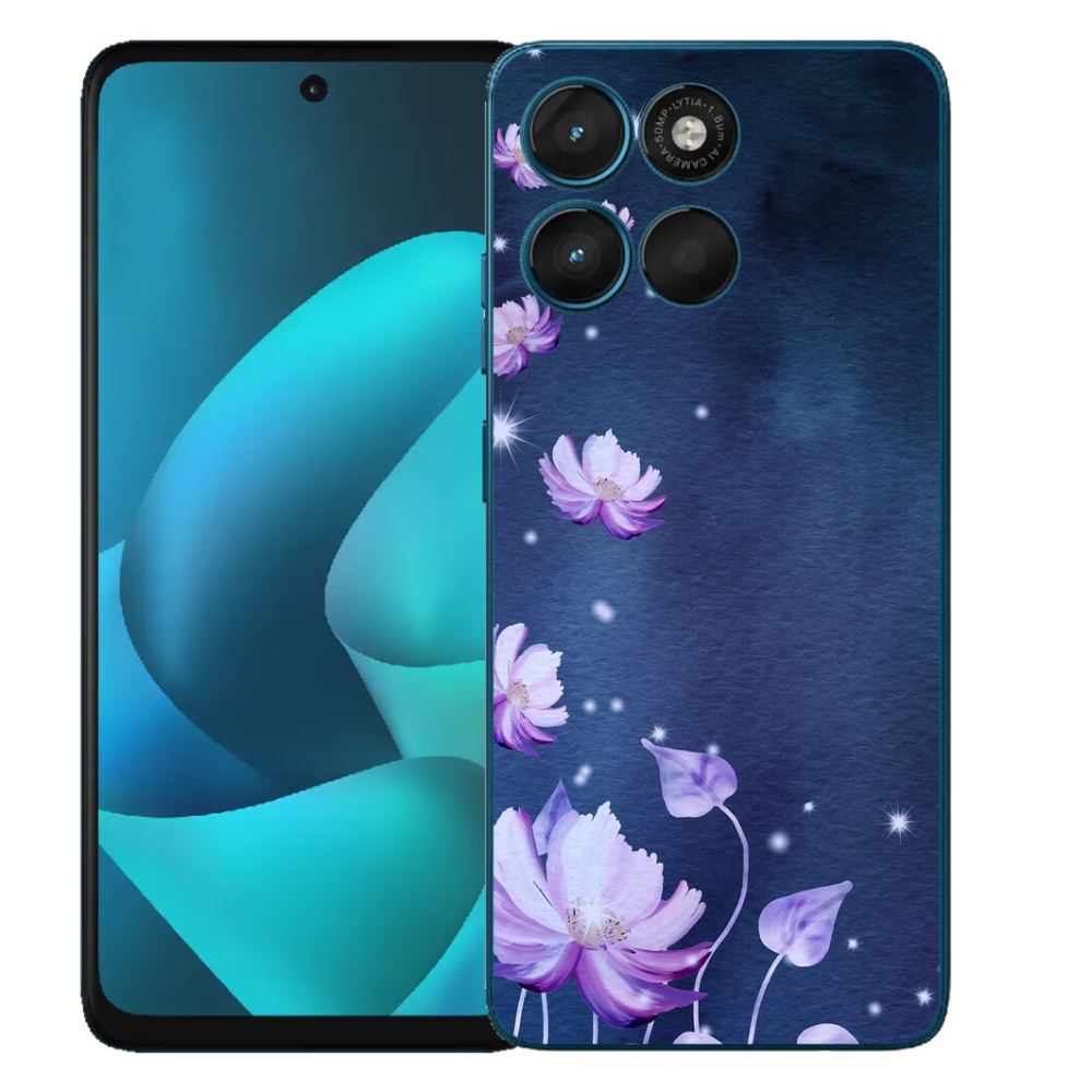 mmCase géltok a Motorola Moto G57 Powerhez – hulló virágok