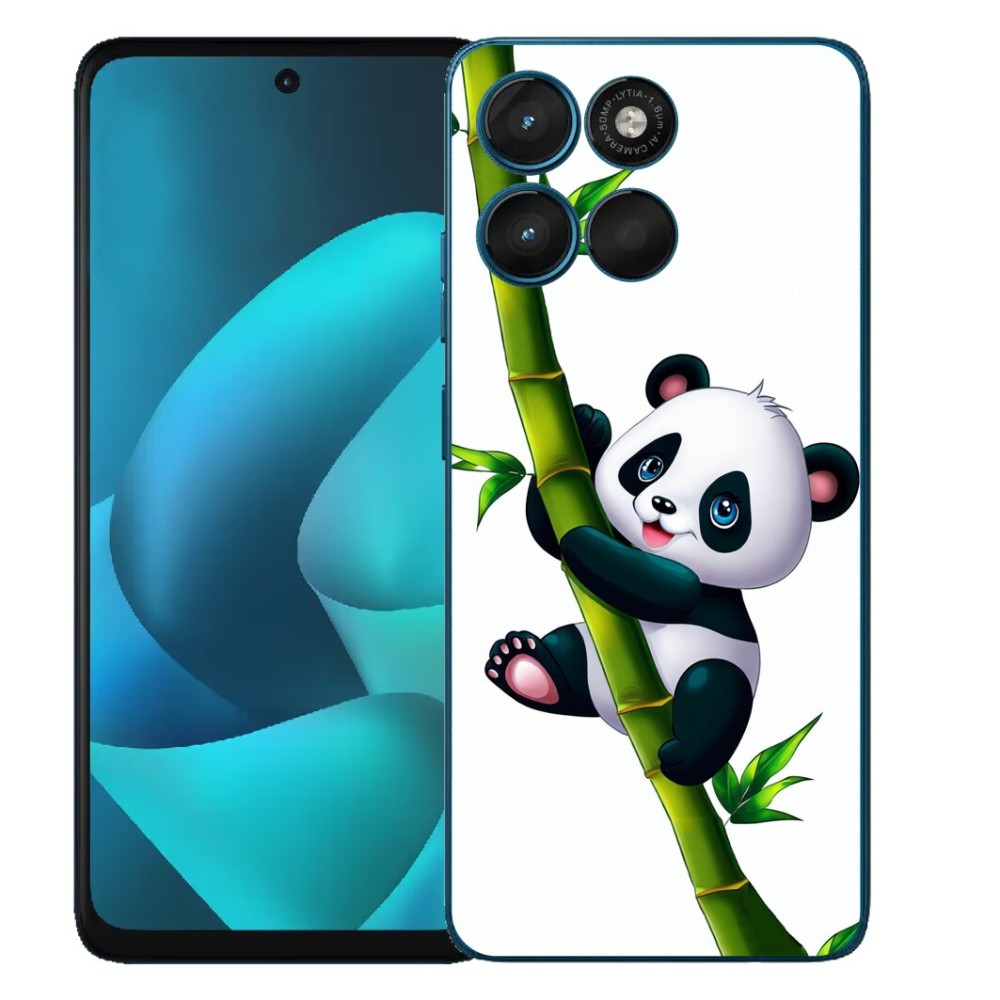 mmCase géltok a Motorola Moto G57 Power-hez – panda bambuszon