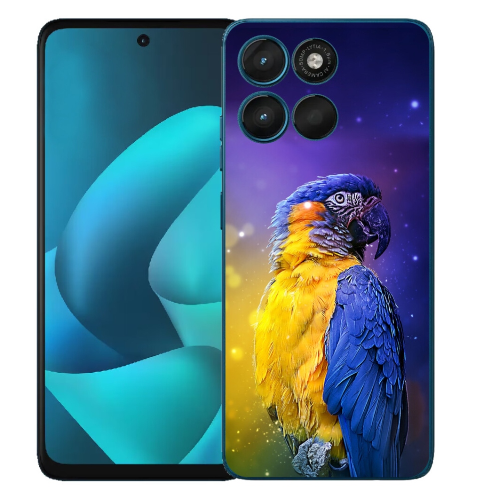 mmCase gél tok a Motorola Moto G57 Power-hez – ara papagáj 1
