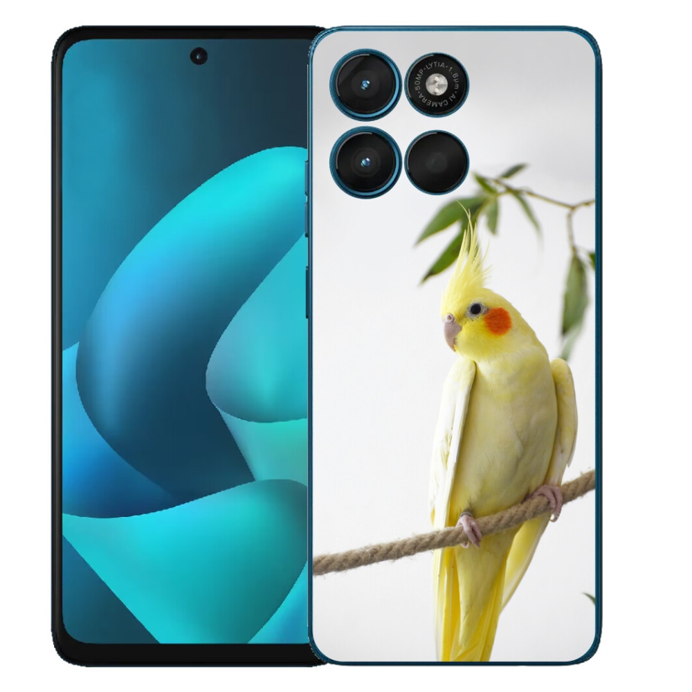 mmCase gélhuzat a Motorola Moto G57 Power-hez – tollas papagáj