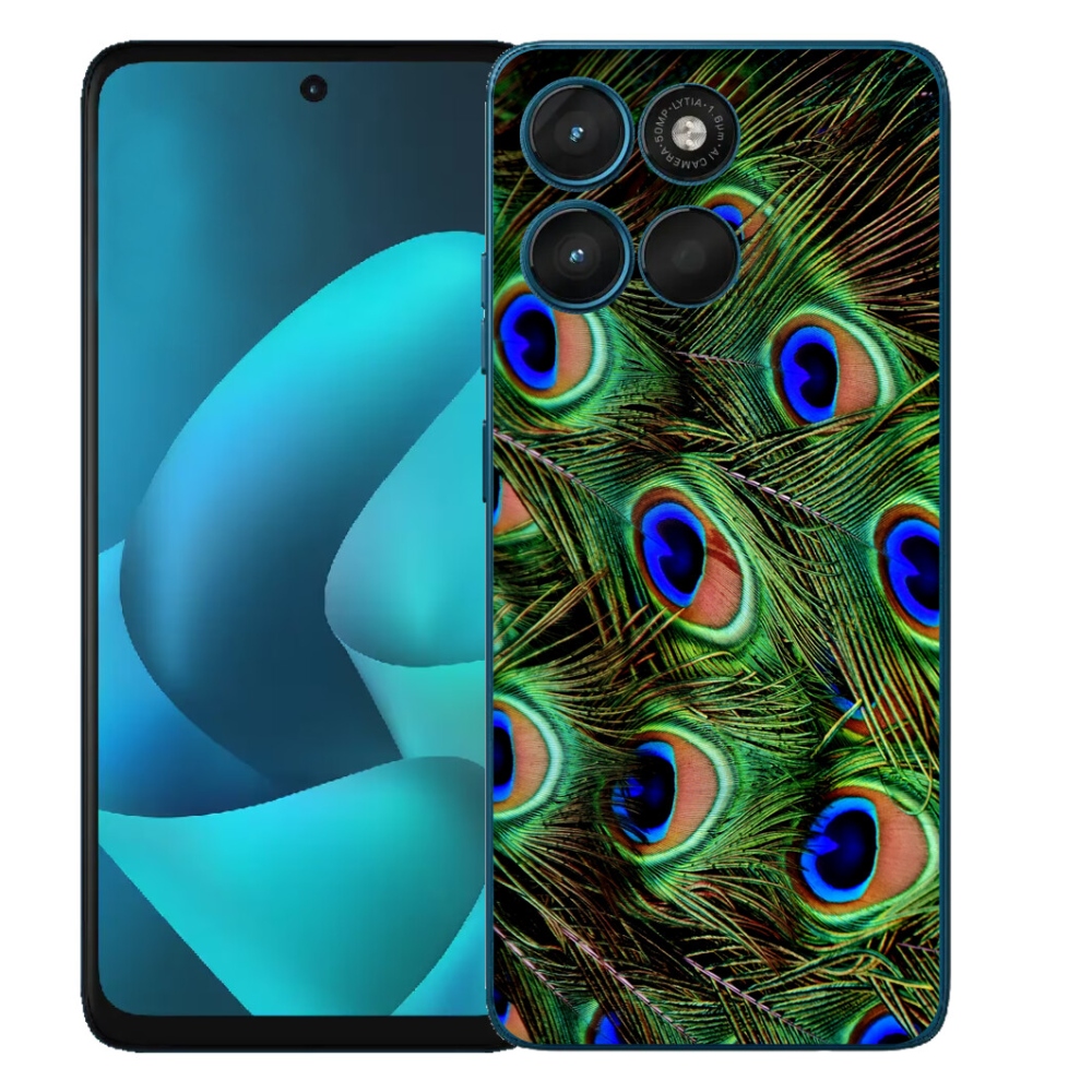 mmCase géltok a Motorola Moto G57 Power-hez – pávatoll