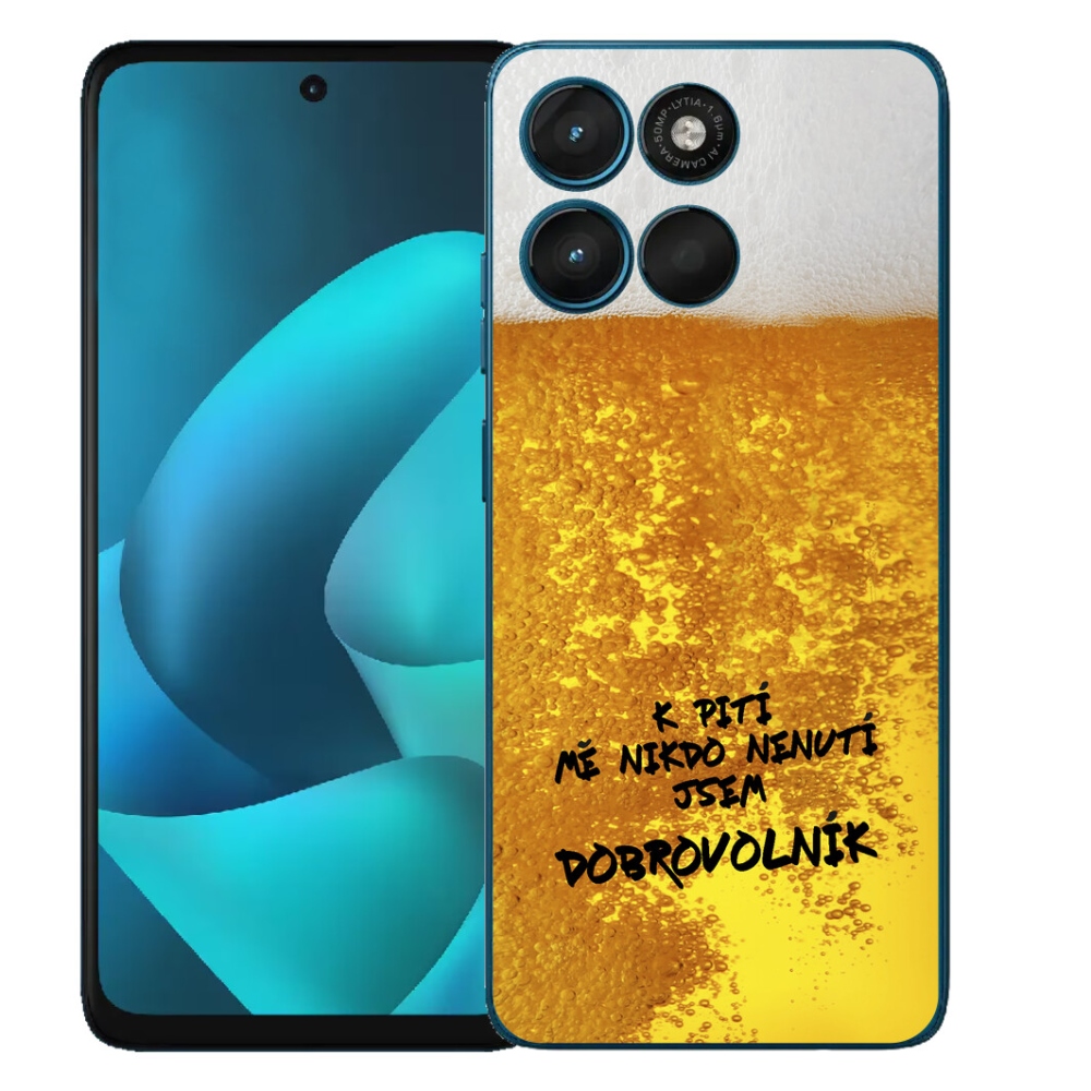 mmCase gélhuzat a Motorola Moto G57 Power-hez – sörös motívum 4