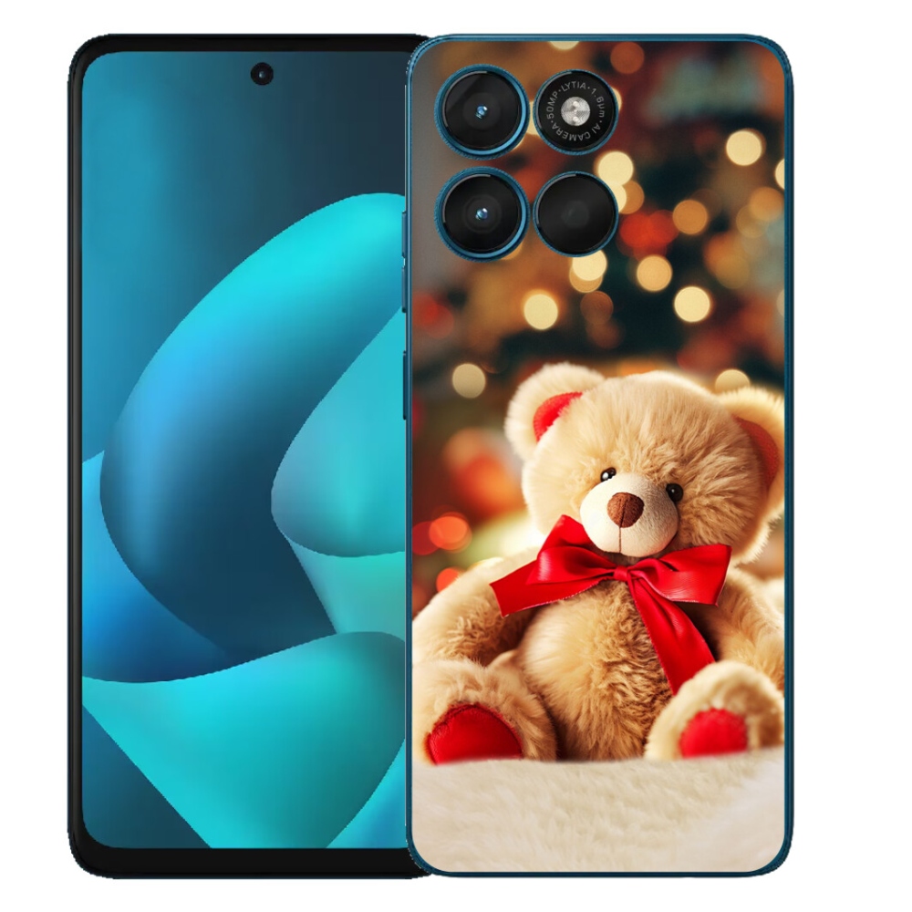 mmCase gél tok a Motorola Moto G57 Power-hez – plüss mackó