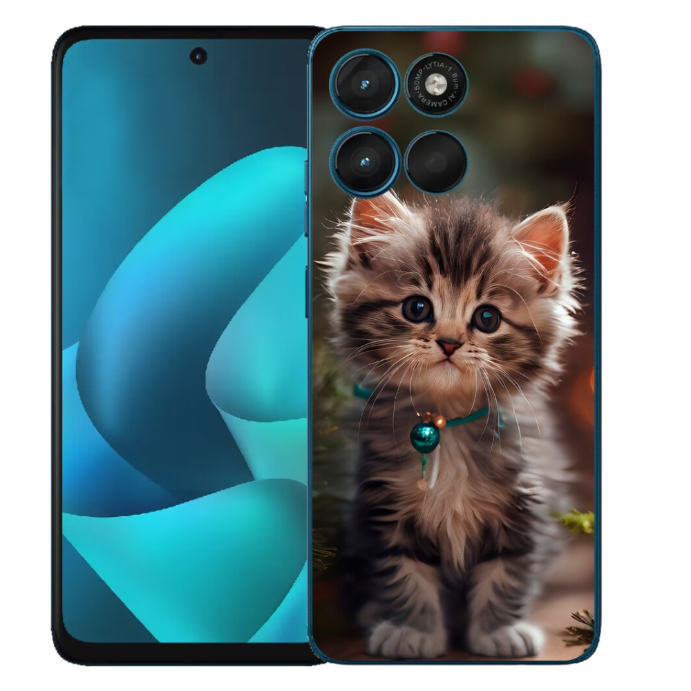 mmCase gél tok a Motorola Moto G57 Power-hez – aranyos cica 11