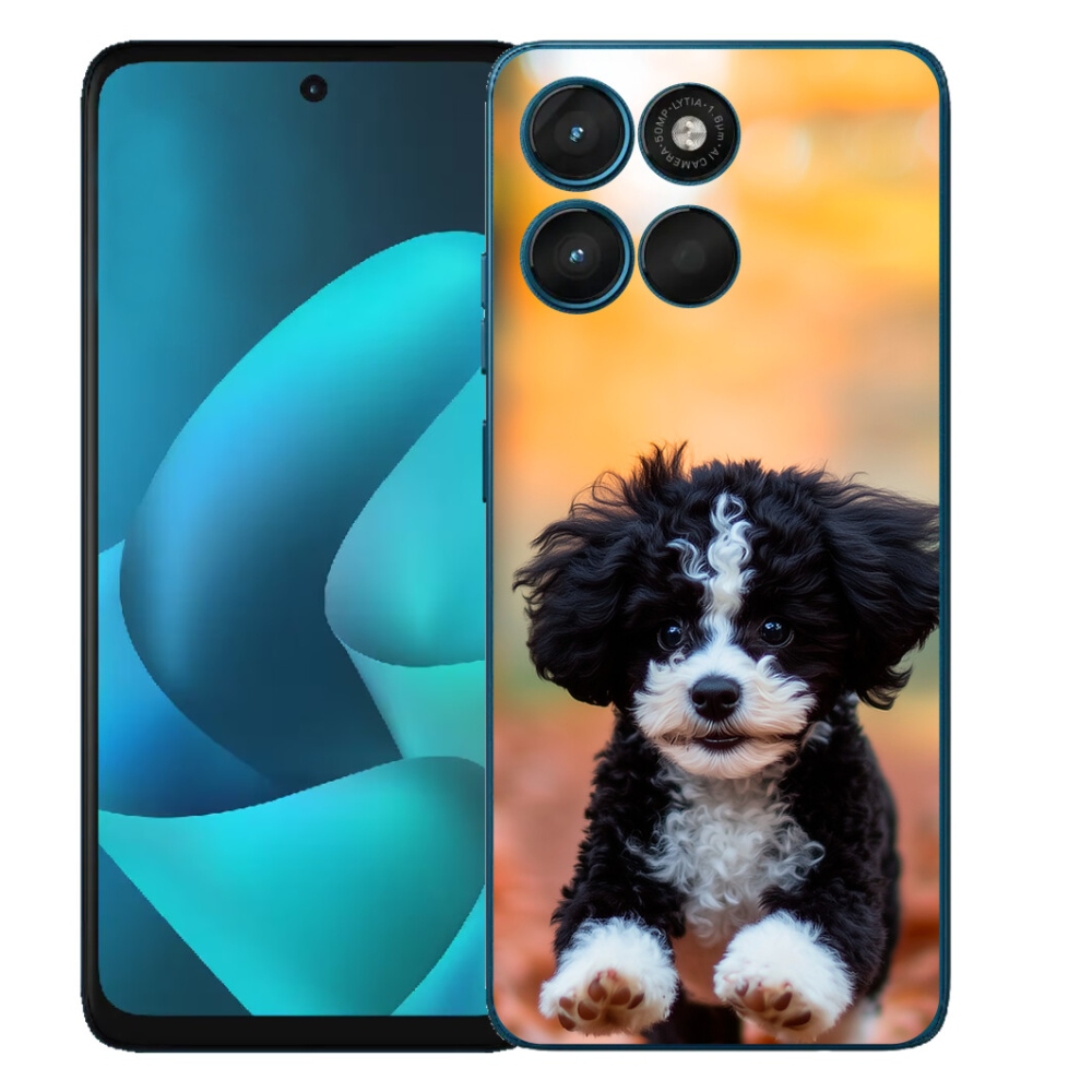 mmCase gél tok a Motorola Moto G57 Power-hez – aranyos kiskutya 2