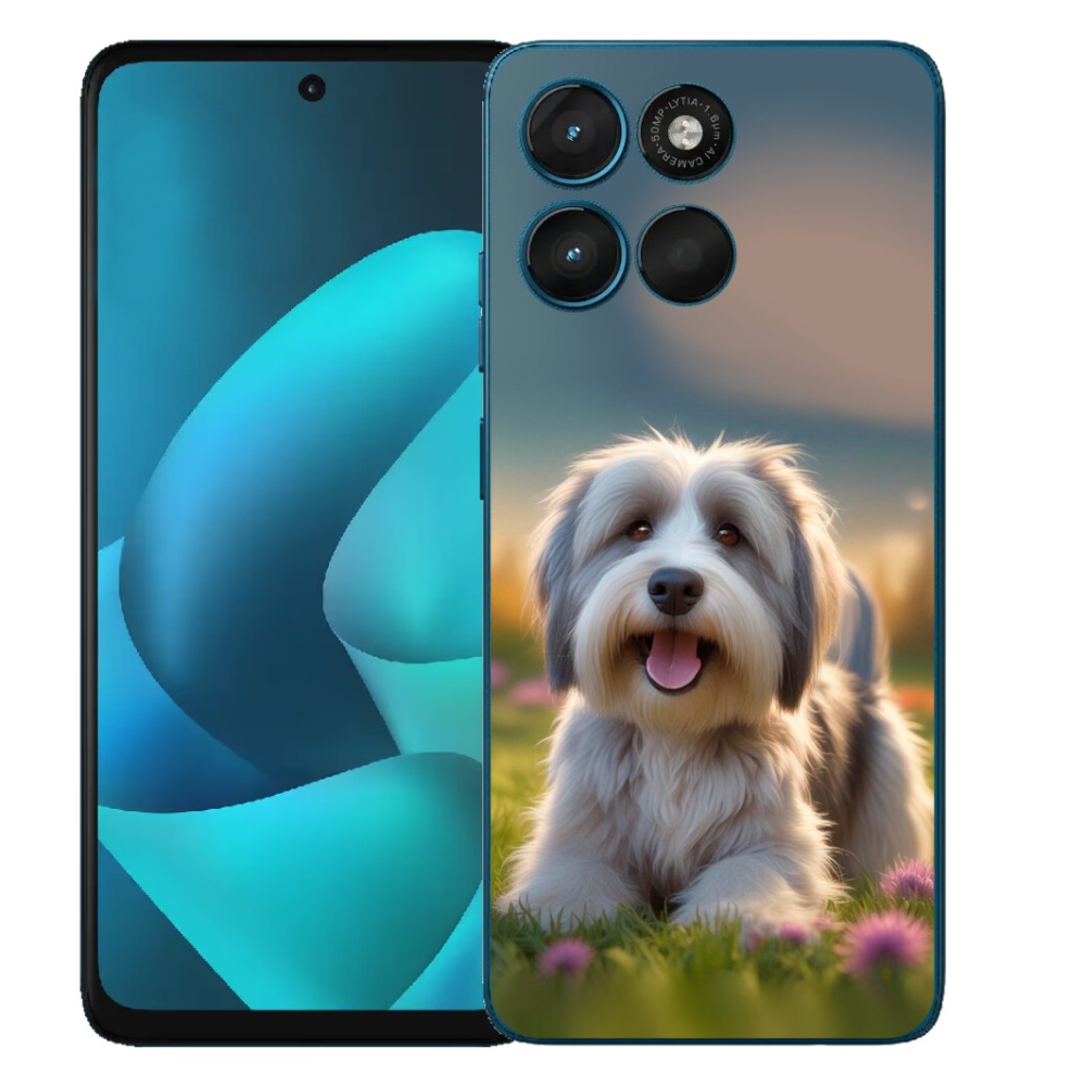 mmCase gél tok a Motorola Moto G57 Power-hez – aranyos havannai kutyus