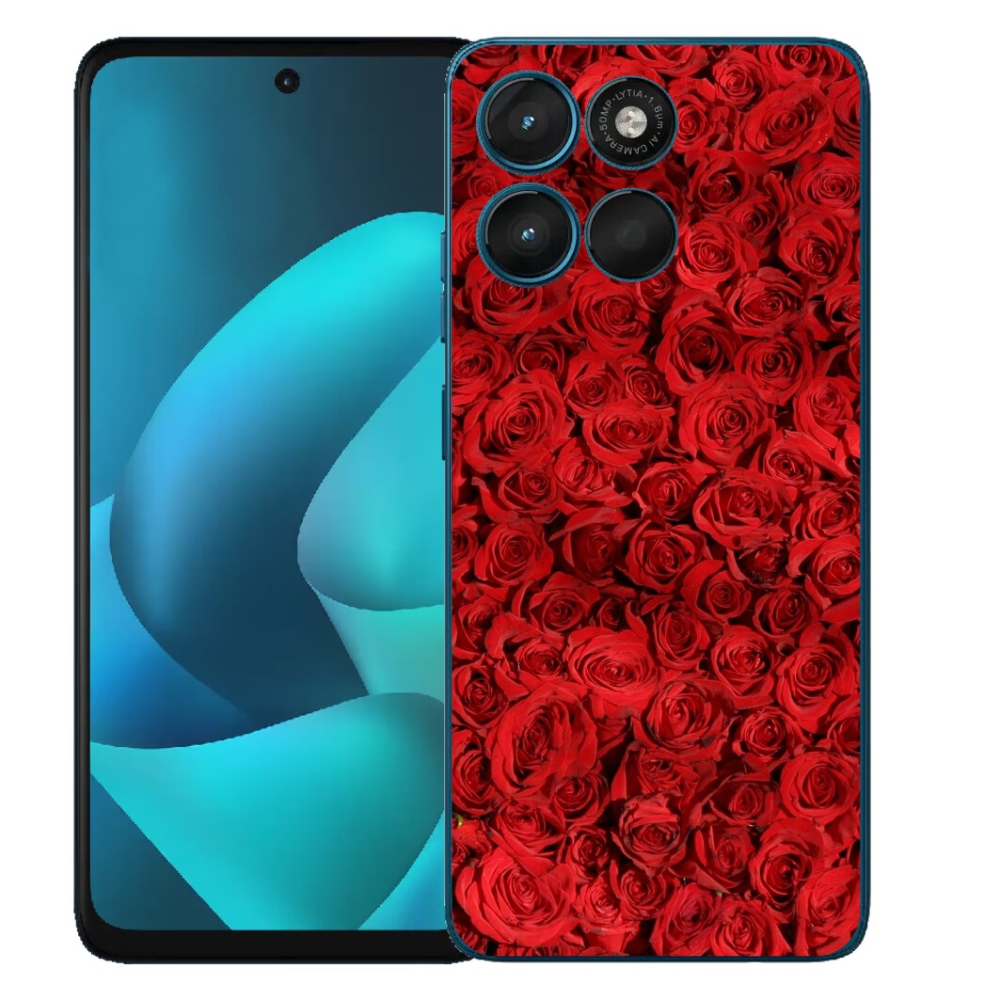 mmCase gélhuzat a Motorola Moto G57 Power-hez – rózsaszín