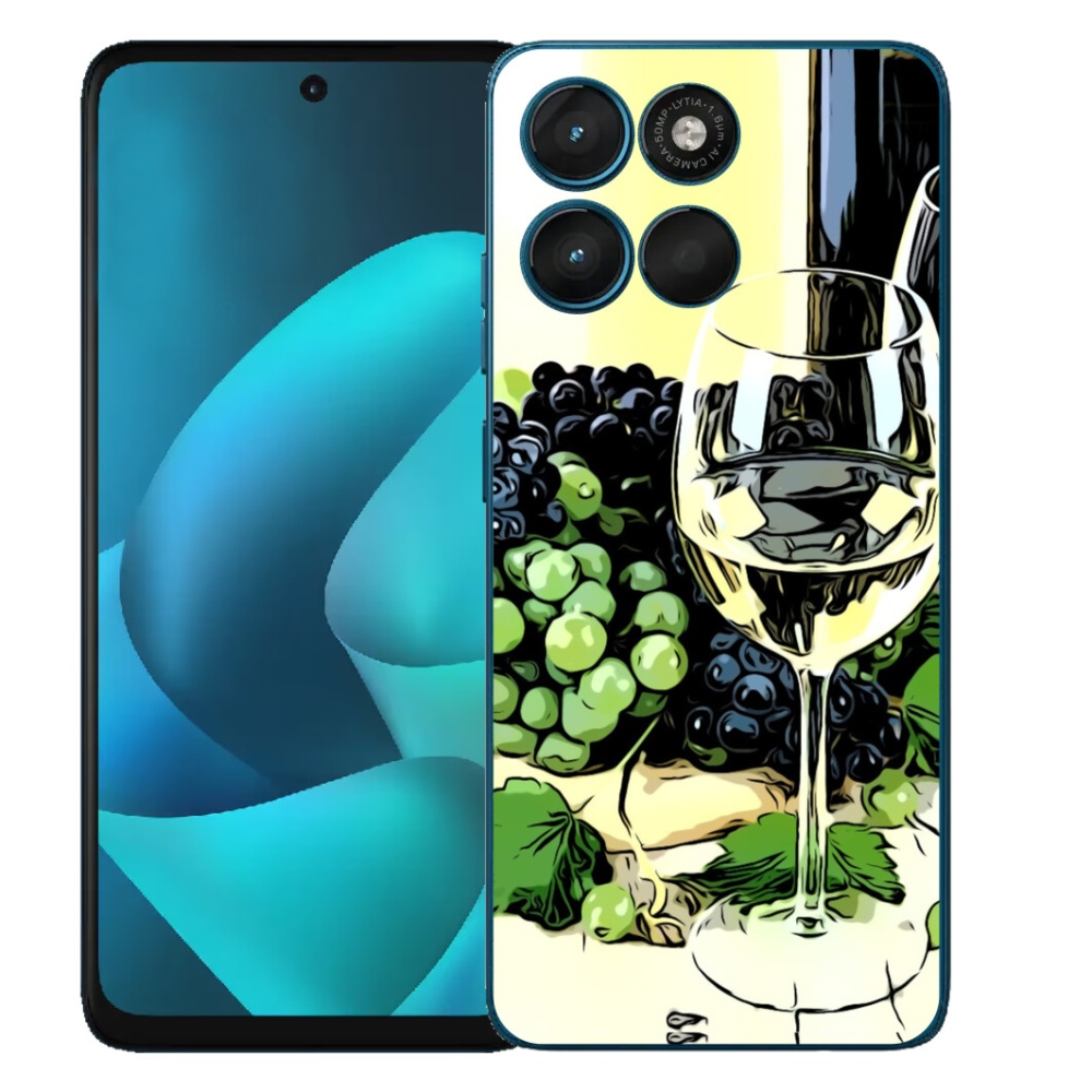 mmCase gél tok a Motorola Moto G57 Power-hez – egy pohár bor