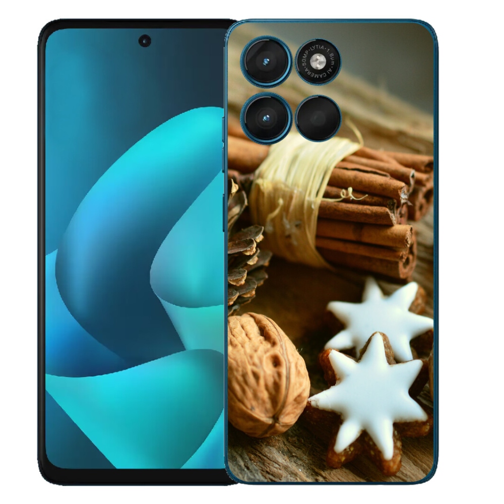 mmCase gélhuzat a Motorola Moto G57 Power-hez – fahéj és mézeskalács