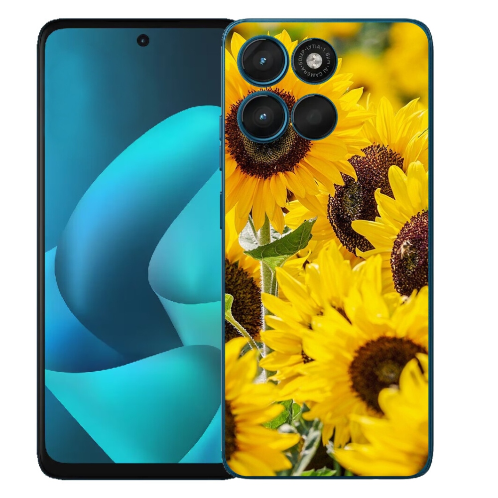 mmCase gél tok a Motorola Moto G57 Power-hez – napraforgó