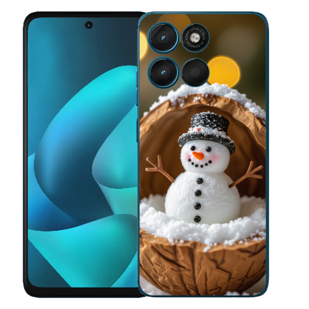 mmCase géltok a Motorola Moto G57 Power-hez – hóember 4