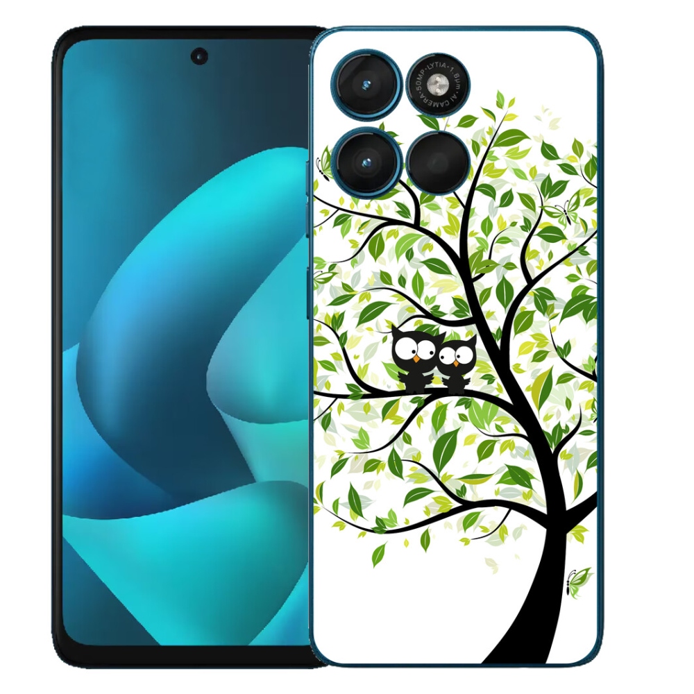 mmCase gél tok a Motorola Moto G57 Power-hez – baglyok a fán