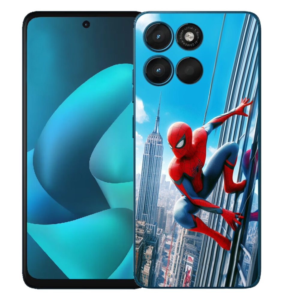mmCase gélhuzat a Motorola Moto G57 Power-hez – Pókember