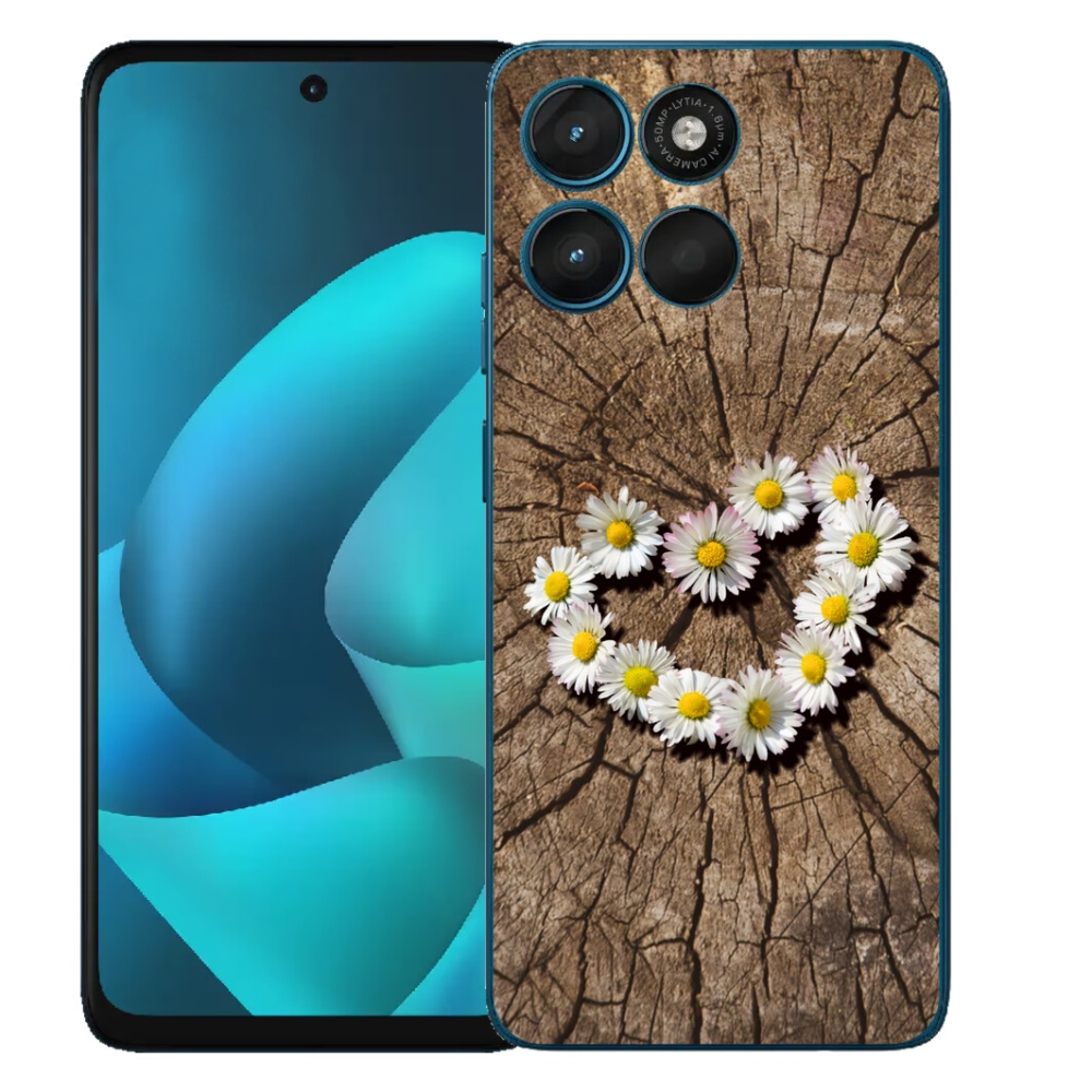 mmCase géltok a Motorola Moto G57 Powerhez – margaréta mintás