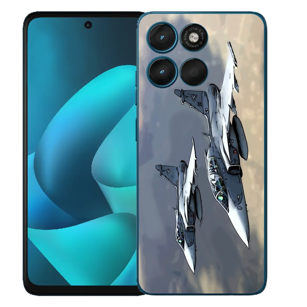 mmCase gél tok a Motorola Moto G57 Power-hez – vadászgépek