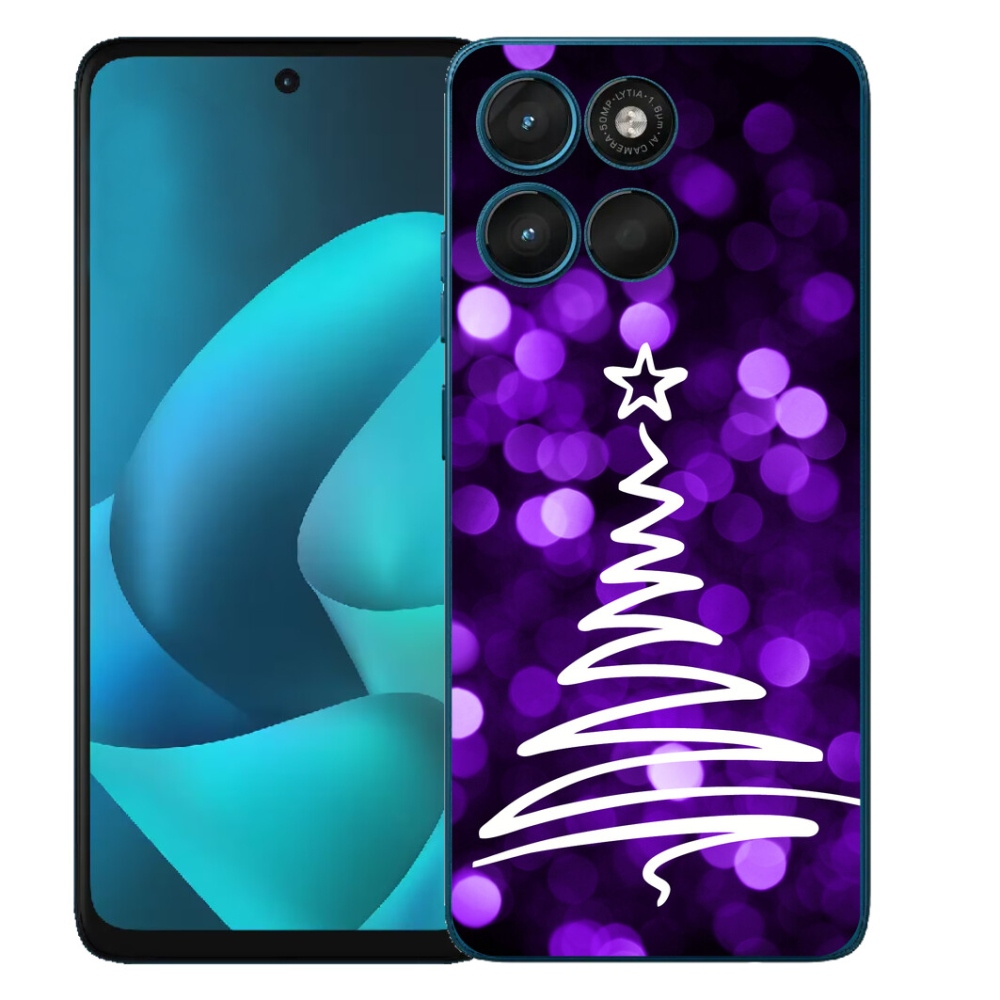 mmCase gél tok a Motorola Moto G57 Power-hez – karácsonyfa