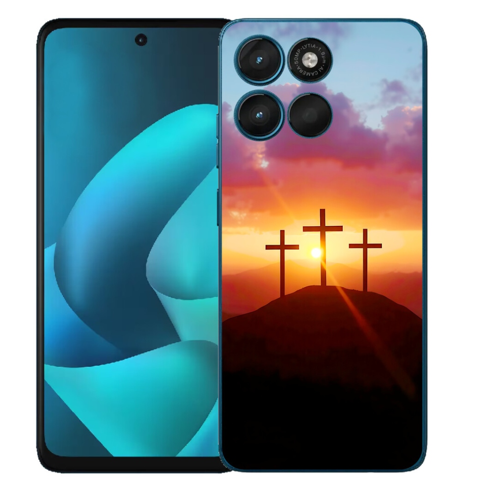 mmCase gél tok a Motorola Moto G57 Power-hez – három kereszt