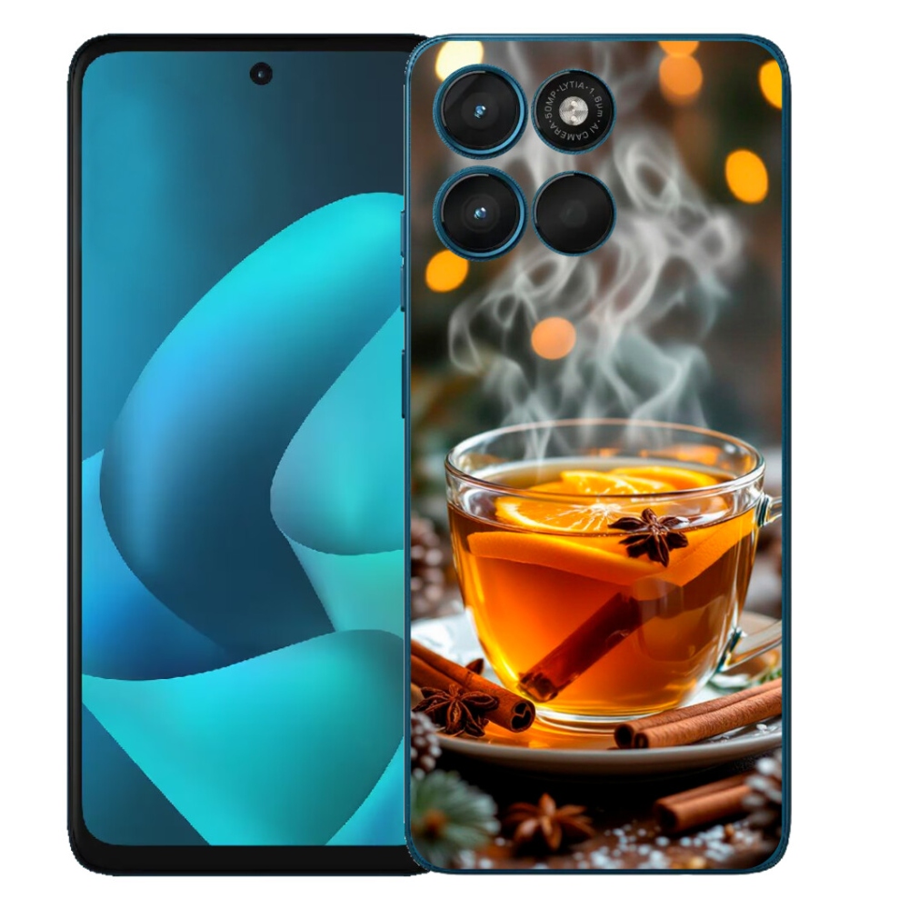 mmCase gélhuzat a Motorola Moto G57 Power-hez – karácsonyi puncs