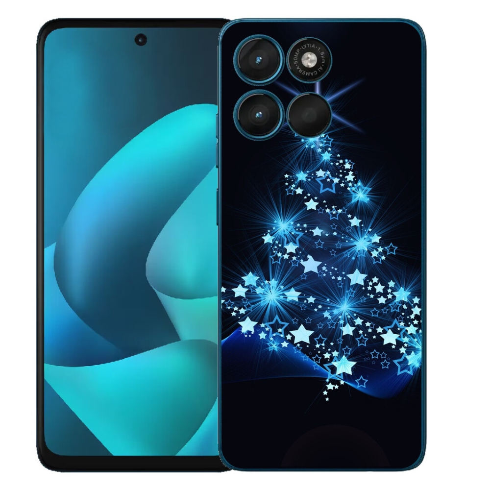 mmCase gél tok a Motorola Moto G57 Power-hez – karácsonyfa