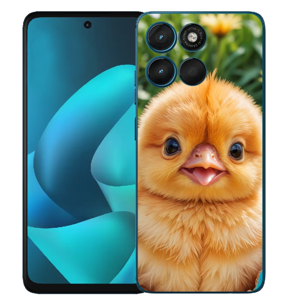 mmCase gél tok a Motorola Moto G57 Power-hez – vidám kiscsibe
