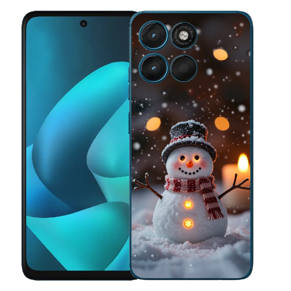 mmCase géltok a Motorola Moto G57 Power-hez – vidám hóember